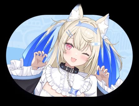 Portrait of Fuwawa Abyssgard in hololive Dreams