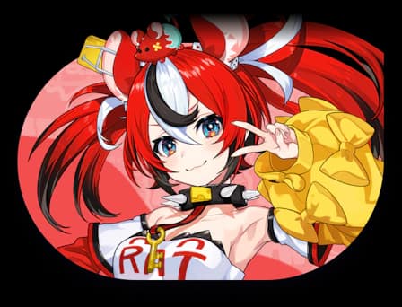 Portrait of Hakos Baelz in hololive Dreams