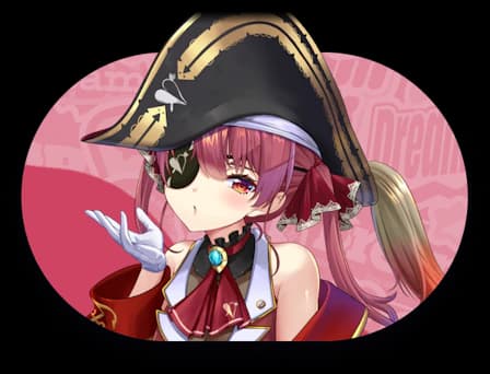 Portrait of Houshou Marine in hololive Dreams
