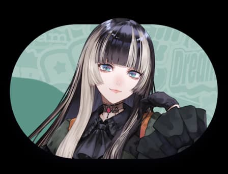 Portrait of Juufuutei Raden in hololive Dreams
