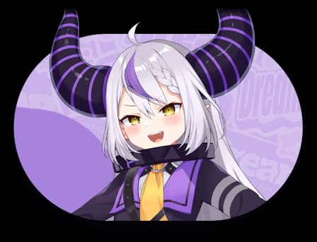 Portrait of La+ Darknesss in hololive Dreams