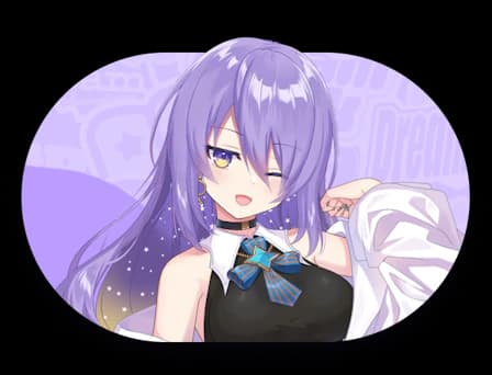 Portrait of Moona Hoshinova in hololive Dreams