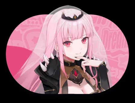Portrait of Mori Calliope in hololive Dreams