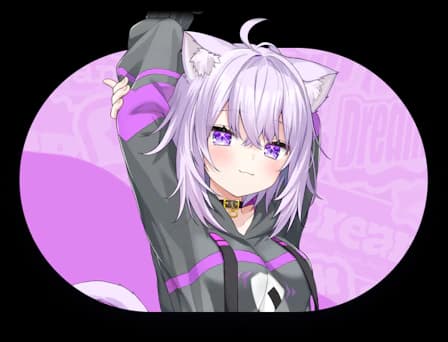 Portrait of Nekomata Okayu in hololive Dreams