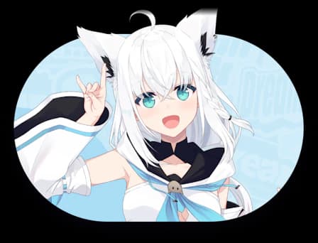 Portrait of Shirakami Fubuki in hololive Dreams
