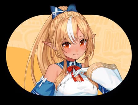 Portrait of Shiranui Flare in hololive Dreams