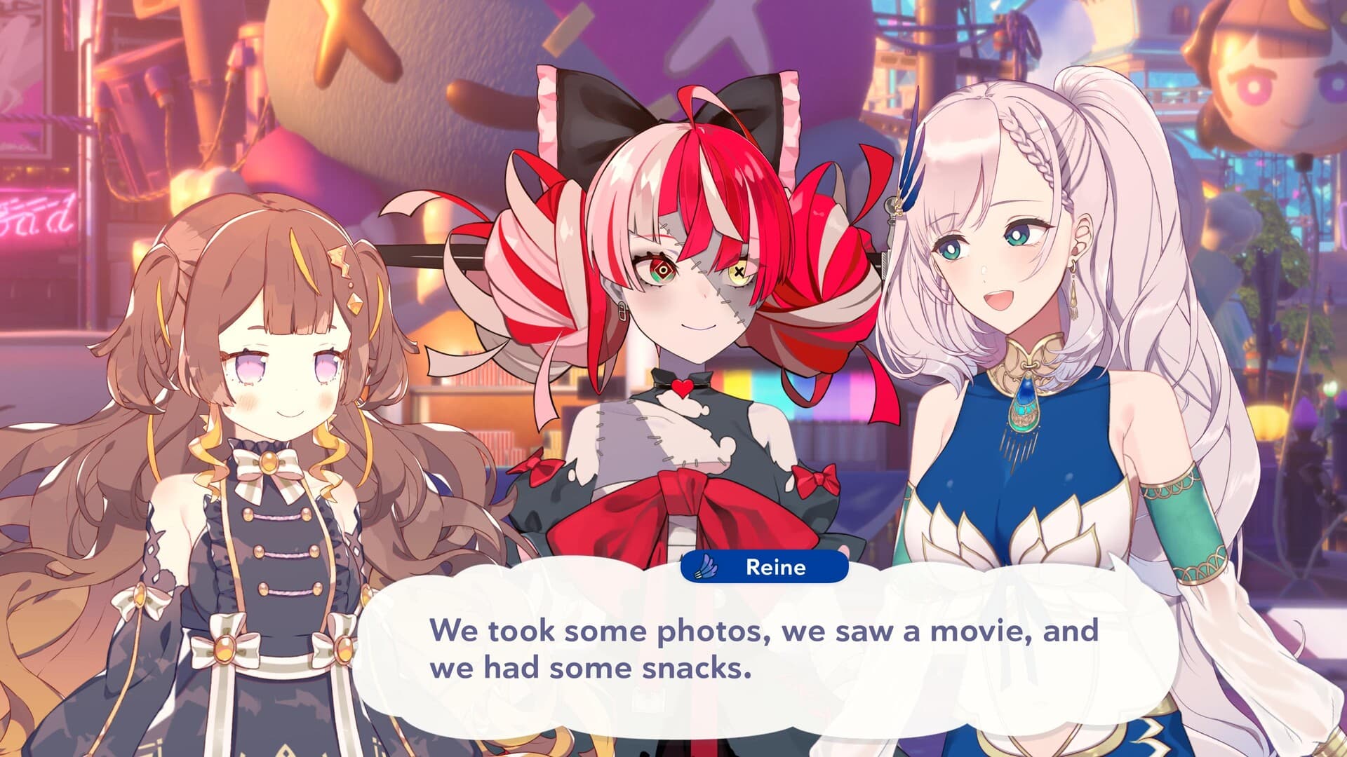 A story scene from hololive Dreams