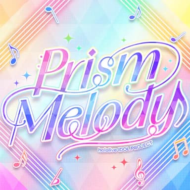 Prism Melody cover in the hololive Dreams music catalog